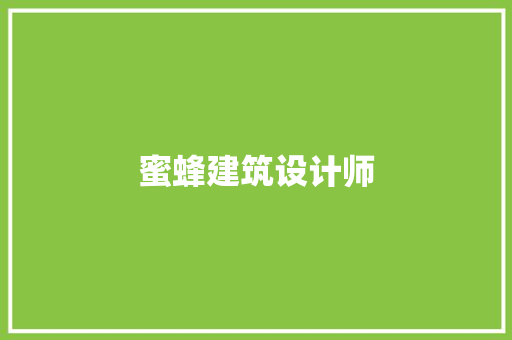 蜜蜂建筑设计师 常见问题