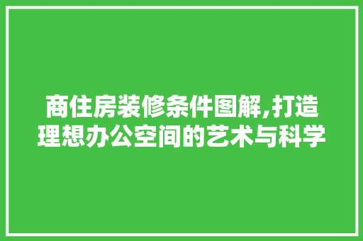 商住房装修条件图解,打造理想办公空间的艺术与科学 常见问题