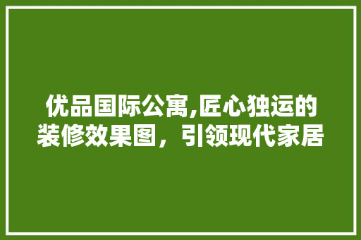 优品国际公寓,匠心独运的装修效果图，引领现代家居潮流 常见问题